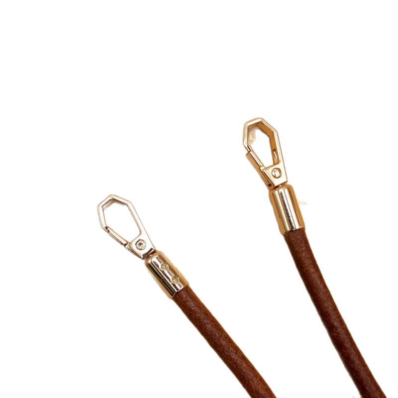 6 mm kožni remen za torbu s metalnom kopčom — ručni, rameni ili crossbody remen