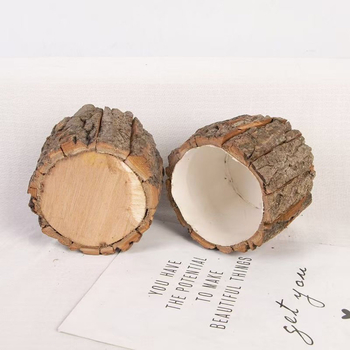 Саксия за цветя от изкуствена кора – дишаща, биоразградима, здрава и издръжлива, спестява вода, за бюро, пасторален стил