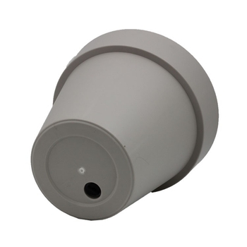 Гърне за цветя от смола, инжекционно формовано, здраво и устойчиво на деформиране, за настолно или подово използване на балкона.