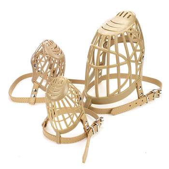 Защита за устата на домашни любимци (анти ухапване) – мека PU пластмаса, 7 части, марка Pet Tsai, лицензиран частен етикет