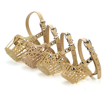 Защита за устата на домашни любимци (анти ухапване) – мека PU пластмаса, 7 части, марка Pet Tsai, лицензиран частен етикет