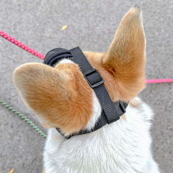 Botniță pentru câine, din nylon, respirabilă, anti-mușcături și anti-lătrat, reglabil