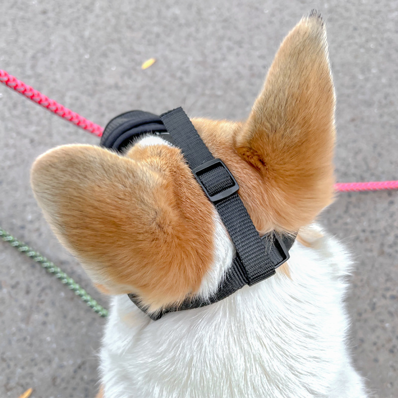 Botniță pentru câine, din nylon, respirabilă, anti-mușcături și anti-lătrat, reglabil