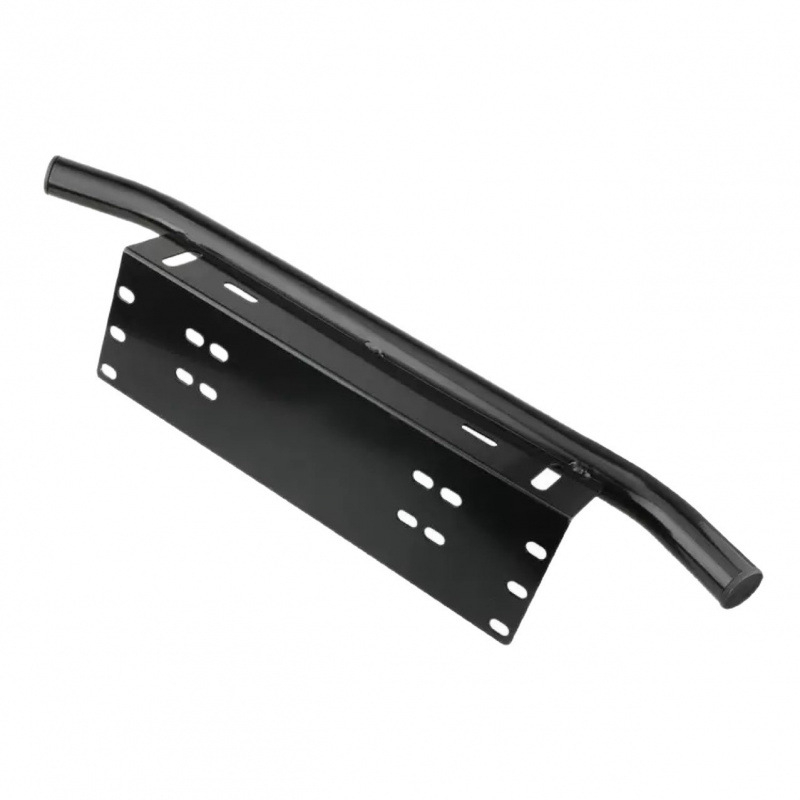 Ramă pentru plăcuța de înmatriculare pentru vehicule off-road — aliaj de aluminiu, locație plăcuță, tip universal, iluminare LED