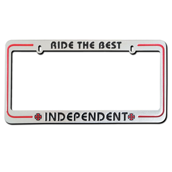 Rámka na poznávaciu značku FTB, hliníková zliatina + nerezová oceľ, universalna kompatibilita, prispôsobiteľné spracovanie