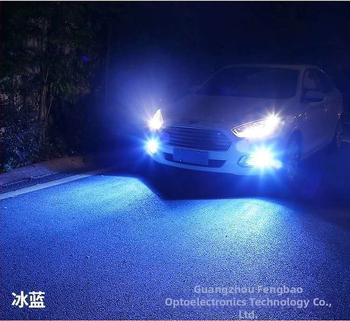 Предна LED мъгла лампа H1/H3/880/881, 12V, 3030 LED, 600 lm