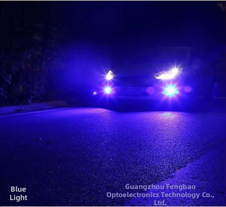 Предна LED мъгла лампа H1/H3/880/881, 12V, 3030 LED, 600 lm