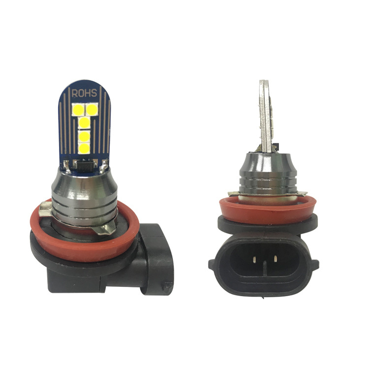 LED ködlámpa autóhoz H4/H11 3030 10SMD, 15W, 9-48V, 750 lm, élettartam 5000+ óra