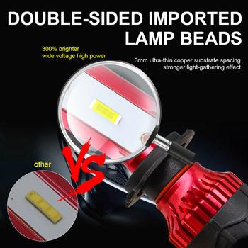 K5 LED фар за автомобил - 60W, 9-36V, 8000 lm, IP68, авиационен алуминий