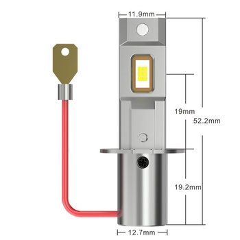 LED svjetlo za maglu H3-2SMD-3570, 10W, 12-50V, 900 lm