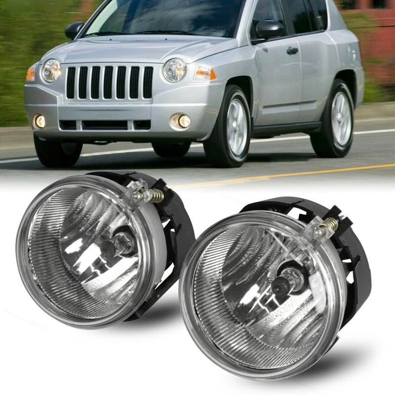 Lampă de ceață frontală, 12W, 12V, durată de viață 52000h, model 4805857AA, pentru Chrysler Dodge Jeep SUV
