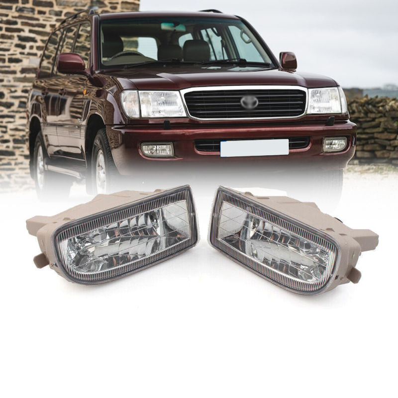 Prednji kućište za svjetlo magle za Toyota Land Cruiser LC100/FZJ100 (1998–2007) – 12V, halogenski, 51W, 4300K; modeli 81221-60031, 81211-6011