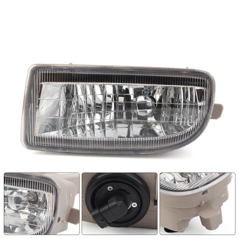 Prednji kućište za svjetlo magle za Toyota Land Cruiser LC100/FZJ100 (1998–2007) – 12V, halogenski, 51W, 4300K; modeli 81221-60031, 81211-6011
