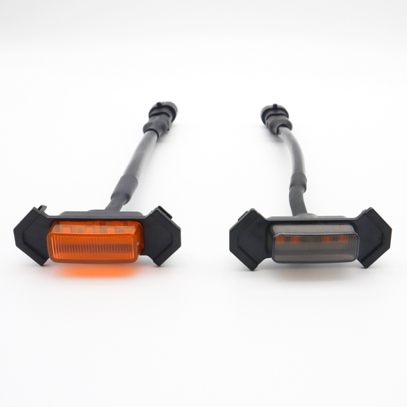 Lampă de ceață LED pentru Toyota Tacoma 2016–2019, Model: 16~19 TACOMA Net LED small yellow light, 12V, 3W, 0.9A, LED