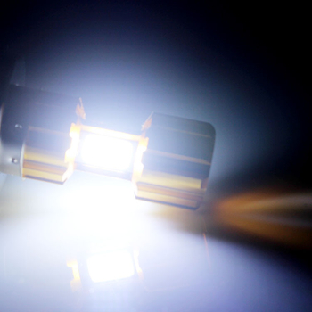 Far LED pentru motocicletă BA20D cu iluminare COB pe trei fețe, 12V, 1000 lm, 7000–8000K