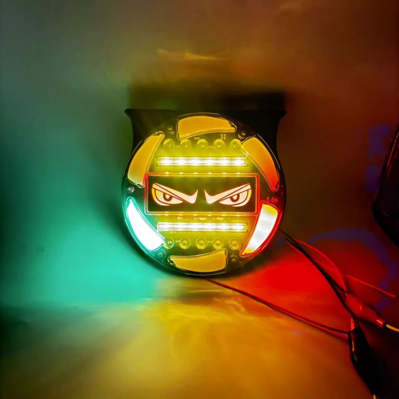 Lumină LED de avertizare pentru partea din spate a camioanelor/semiremorcilor, rezistentă la apă, 24V, 15W