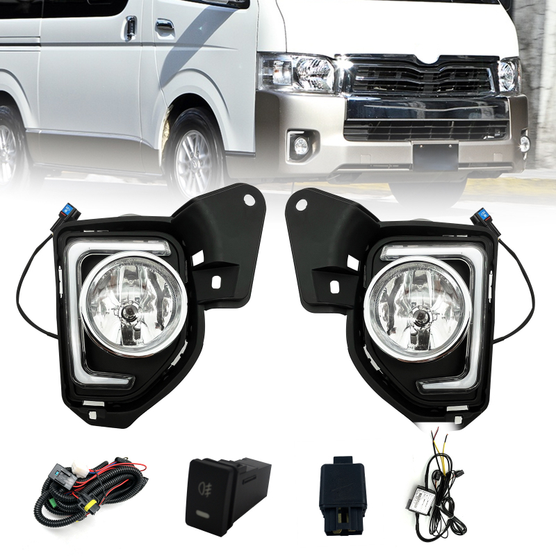Far de ceață frontal Ty-704L pentru Toyota Hiace 2014–2018, 12V Halogen, 6000–6500K, 5000 lm