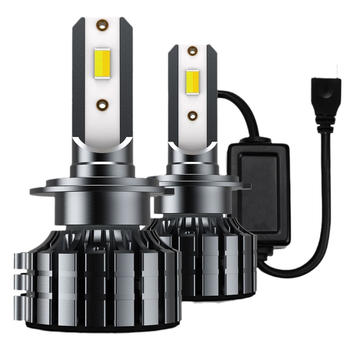 LED faruri auto – putere mare, compatibile cu toate modelele, 72W, 8000LM, 12V, IP67, 50000h