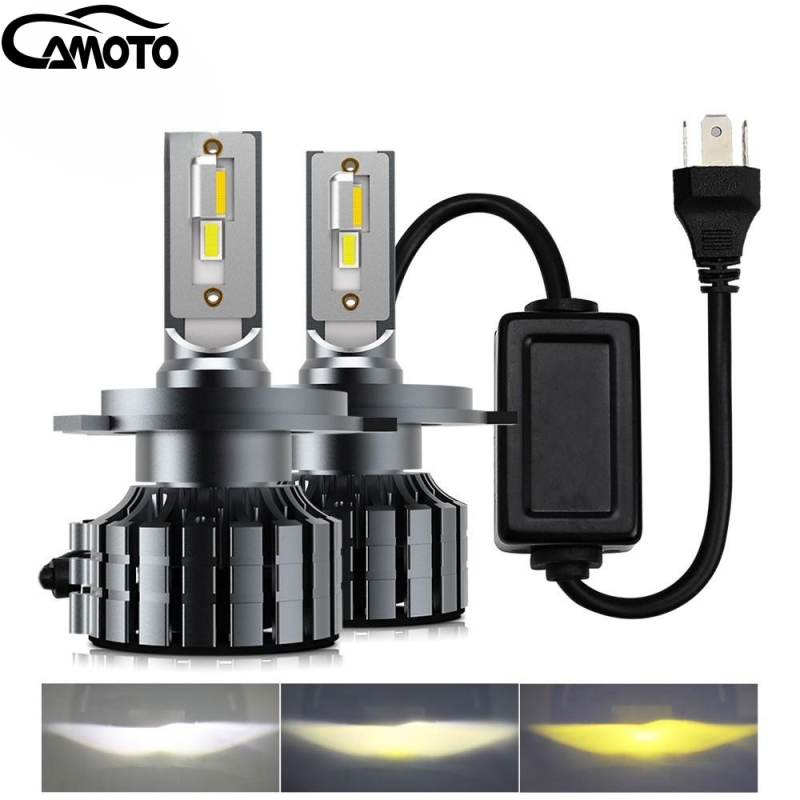 LED faruri auto – putere mare, compatibile cu toate modelele, 72W, 8000LM, 12V, IP67, 50000h