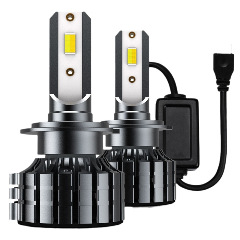 LED faruri auto – putere mare, compatibile cu toate modelele, 72W, 8000LM, 12V, IP67, 50000h