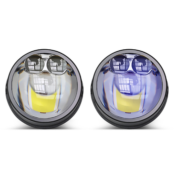 85W 3.0 LED svjetlo za maglu za automobil s dvostrukom direktnom lećom i dvostrukom lećom glavne svjetlosti, integrirani visoki i niski snop