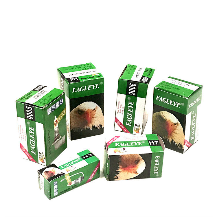 Faruri auto Halogenă pentru faza principală și cea de ceață — 12V, 55W, 1350 lm, IP65, 500h, sticlă de cuarț, EagleEye