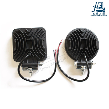 LED predné svetlo pre vysokozdvižný vozík s hliníkovým plášťom, 27W, 12V/24V, univerzálne použitie, spracovanie na mieru