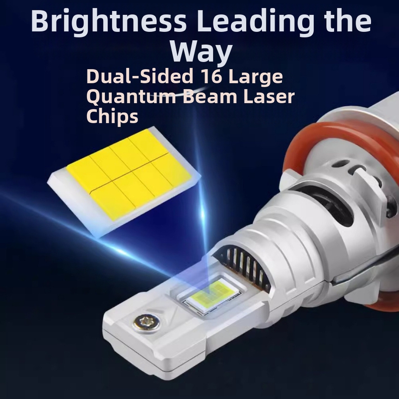 H7 LED predné svetlo – Vysoko výkonné integrované 1:1 náhradné s ventilátorom, 50W/pár, 12V, IP67, ≈30 000 hodín