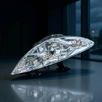 Фар за Dongfeng Peugeot 307 (T63) – 620686/620886, 12V халогенна лампа, абажур в стила на оригинала, за модели след 2008 г.