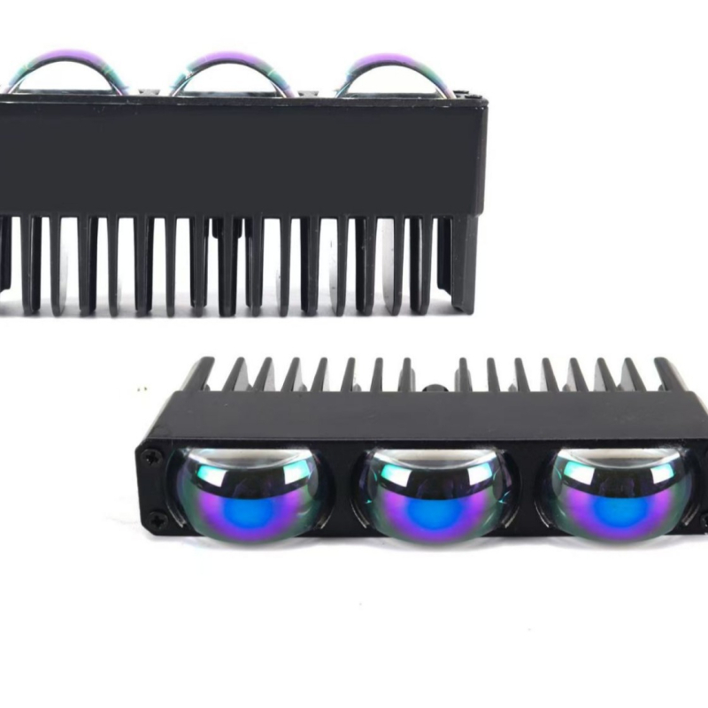 Motociklistički LED reflektor s aluminijskim kućištem, ulaz 12-80V, IP67 zaštita, LED izvor, model V80, vijek trajanja 50.000 sati