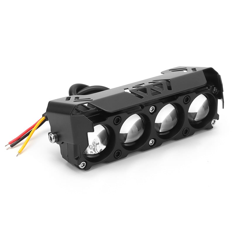 LED фарове за мотоциклет, алуминиева сплав, LED 3570, DC 12-80V, 28W, IP67