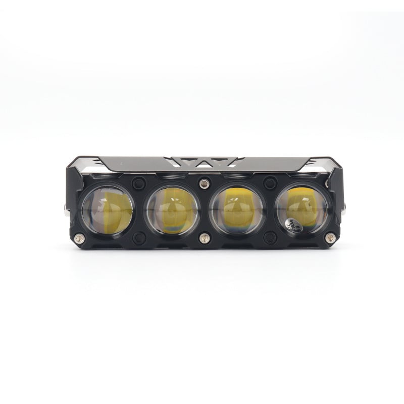 LED фарове за мотоциклет, алуминиева сплав, LED 3570, DC 12-80V, 28W, IP67