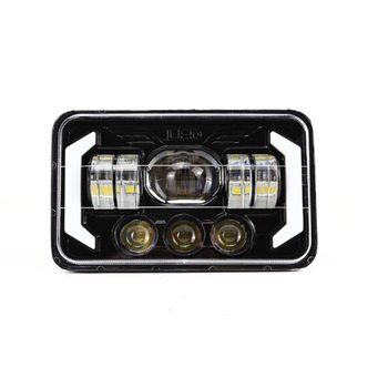 LED prednja svjetiljka Harley motocikl — universalna, kućište od PC+ aluminija; napon 10–60V; LED izvor; vijek trajanja 30000 h