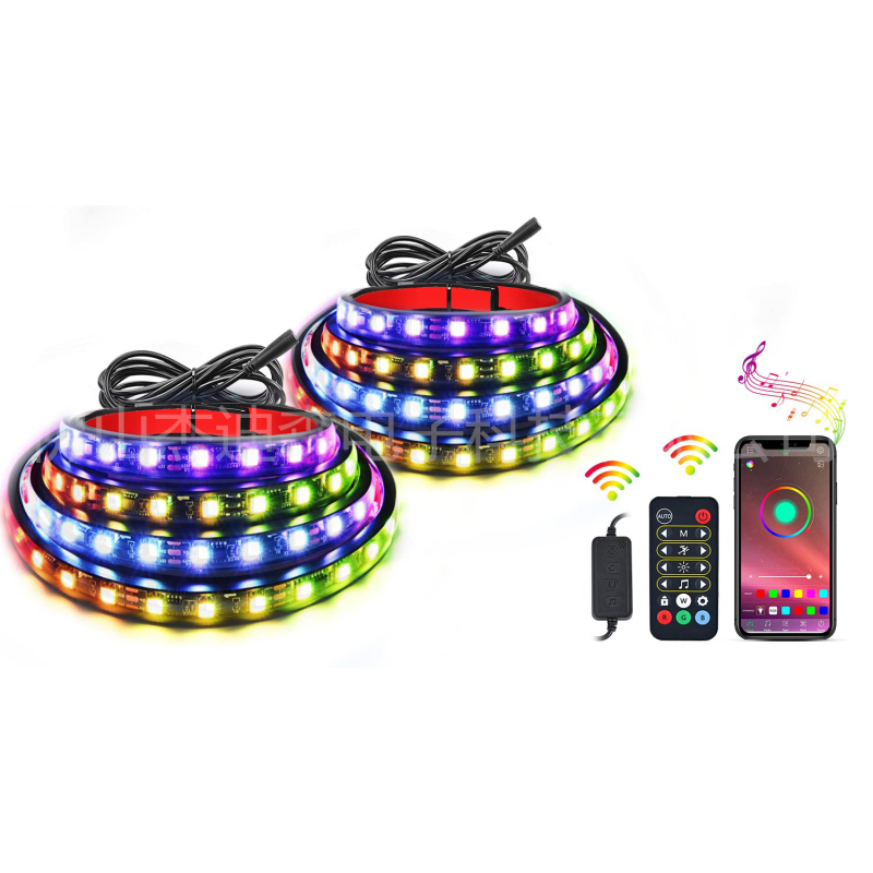 Jedison RGB LED traka za prtljažnik pickup vozila, 12V, plastična LED traka za terenska vozila