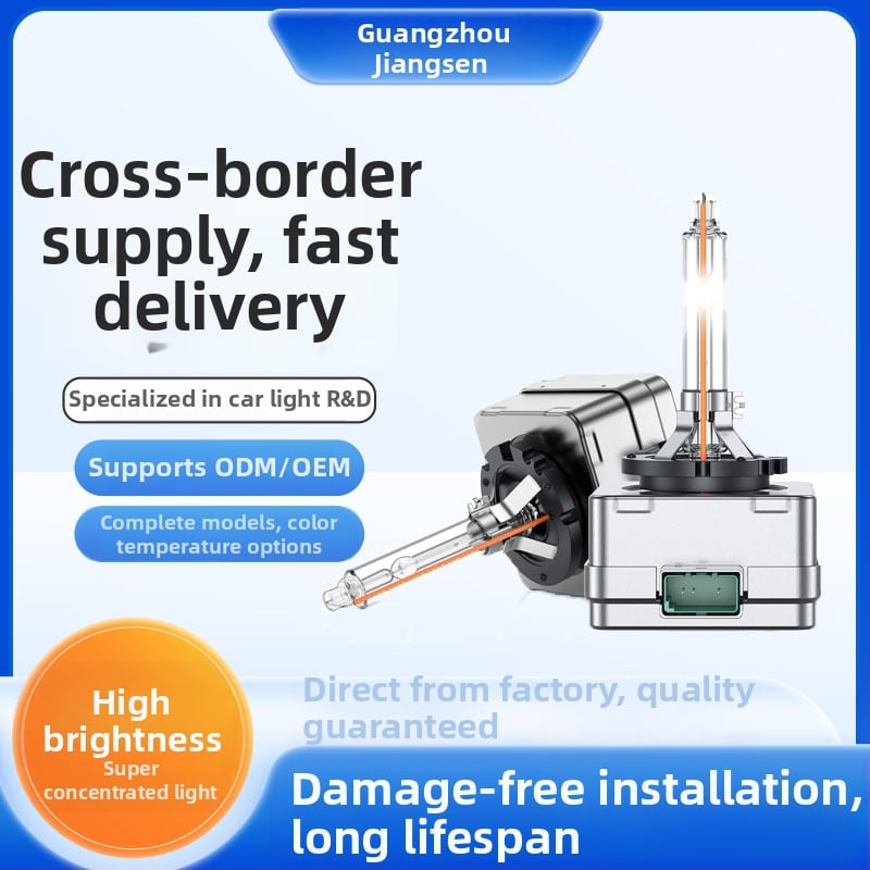 Faruri auto HID Xenon seria D, 35W, 12V, 35000 lm, compatibile cu D1s/D2s/D3s/D4s