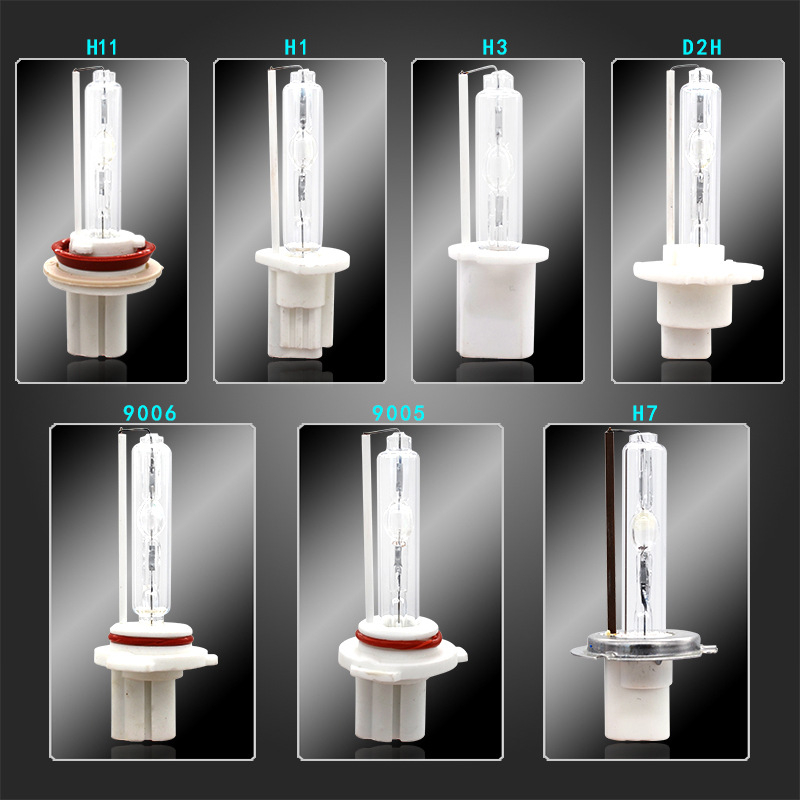 HID Xenónová žiarovka do automobilových svetlometov – vysoký výkon 75W/100W/200W, 12V, 6800 lm, kompatibilné s H1/H4/H7/H11, IP56