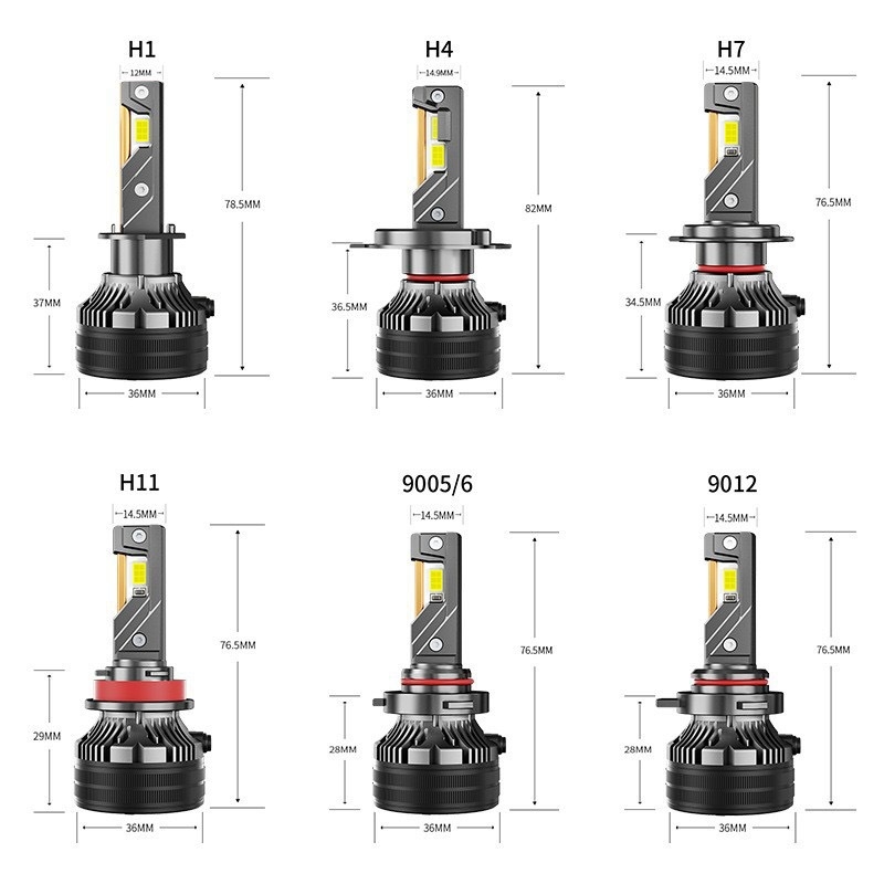 Q7H4 LED svjetlo za auto s tri bakrena cijevi, visokih performansi - 150W, 12V, 30000 lm, IP68