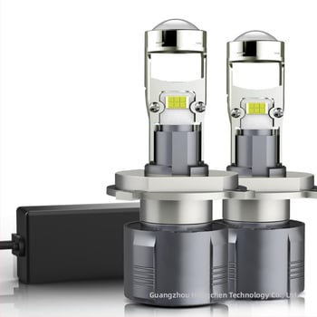 A80LED automobilový reflektor s dvojitou šošovkou pre H4/H7/H11, 120W, 29000lm, 12V, IP68, 50000h