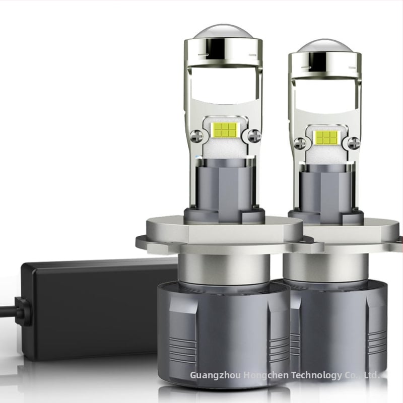 A80LED automobilový reflektor s dvojitou šošovkou pre H4/H7/H11, 120W, 29000lm, 12V, IP68, 50000h