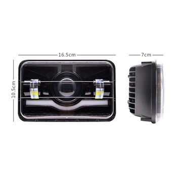 LED kvadratna svjetla za off-road vozila — 45W, 12-24V, 4000 lm, IP68, aluminijsko kućište