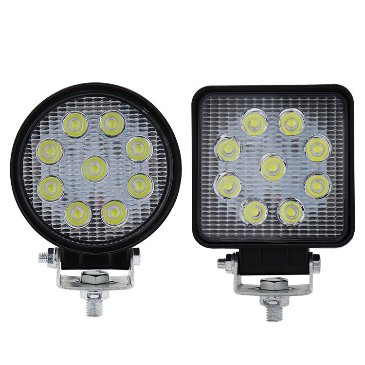 ZX-27WF LED radna svjetiljka za teške strojeve – 27W, 24V/12V, vijek trajanja 10000h