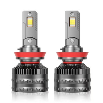 LED prednje svjetlo H7/9005, dvostruka bakrena cijev, 9-LED dioda, izuzetno svijetlo auto LED svjetlo