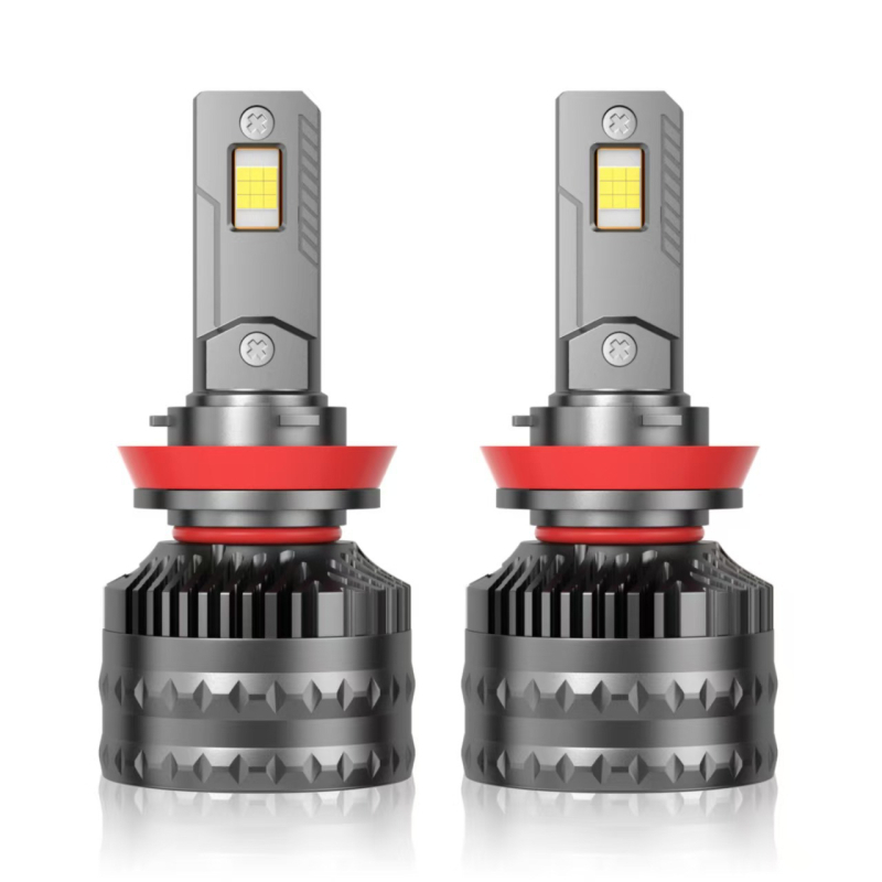LED prednje svjetlo H7/9005, dvostruka bakrena cijev, 9-LED dioda, izuzetno svijetlo auto LED svjetlo