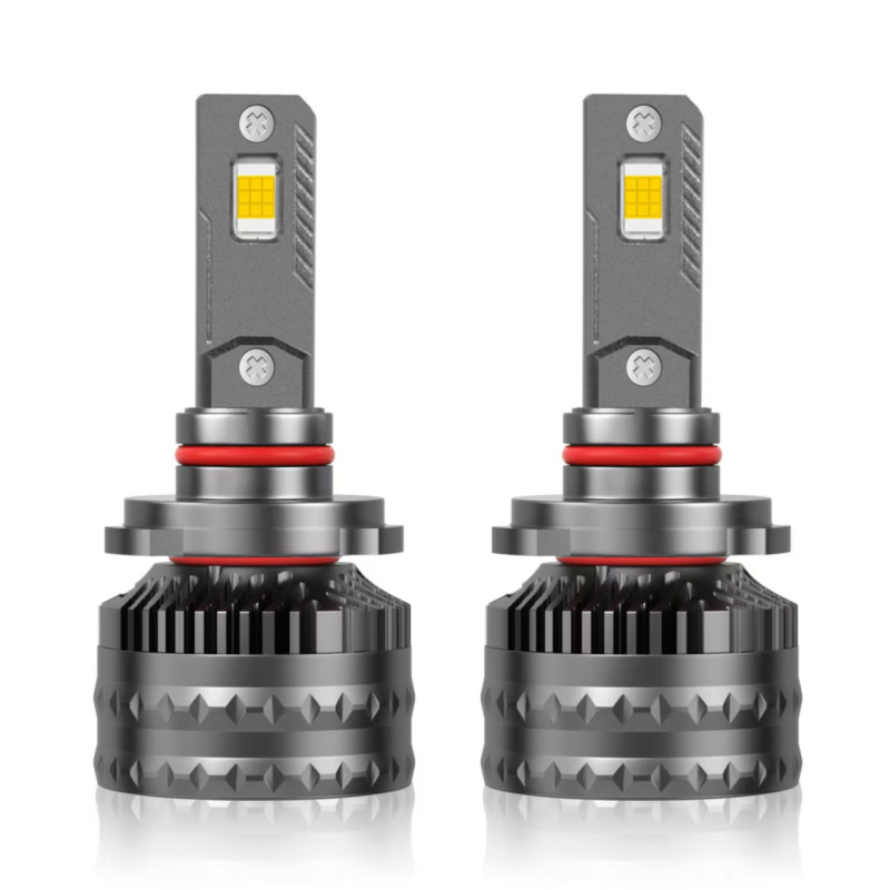 LED prednje svjetlo H7/9005, dvostruka bakrena cijev, 9-LED dioda, izuzetno svijetlo auto LED svjetlo