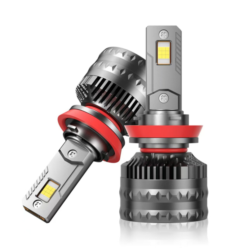 LED prednje svjetlo H7/9005, dvostruka bakrena cijev, 9-LED dioda, izuzetno svijetlo auto LED svjetlo