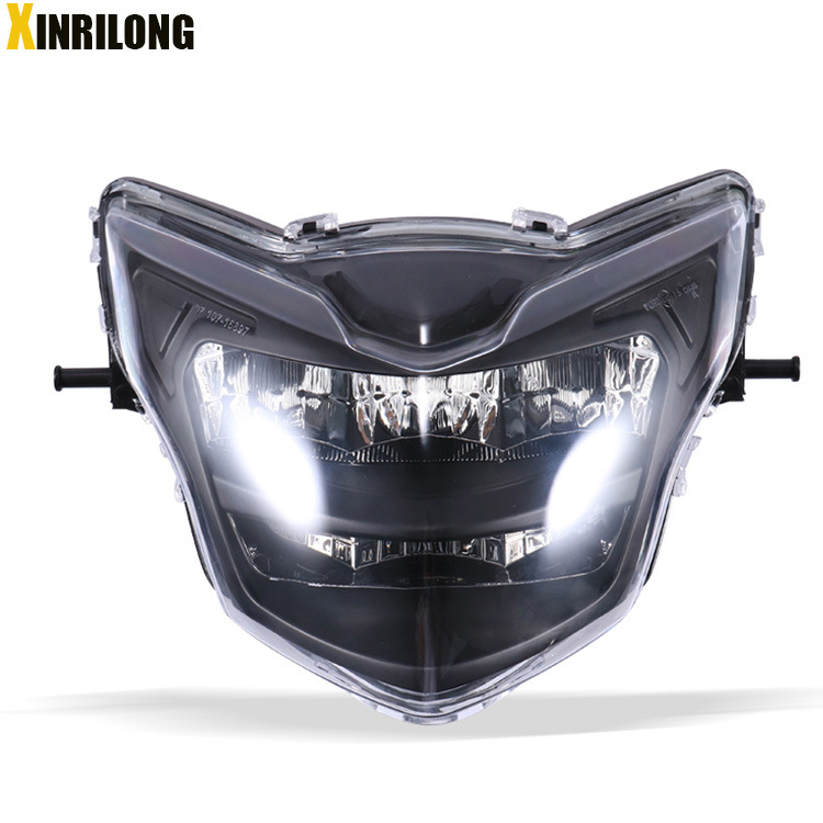 Far LED pentru motocicletă Yamaha LC135 V2-V6, 30W, 12V, LED cu fascicul lung și scurt, model XRL-DD-765