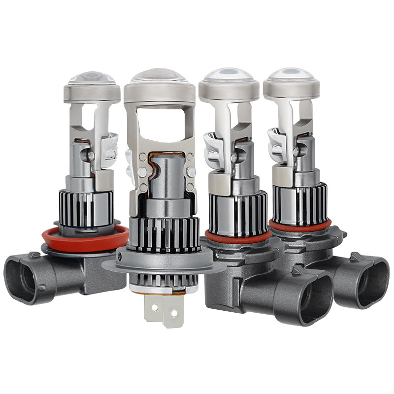 M01R LED prednje svjetlo za automobile i motocikle, inline integrirana H7 leća, kompatibilna s 9005/9006, IP67, 9-36V