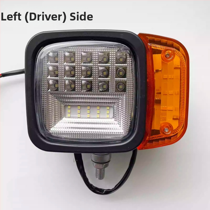 Predné LED svetlo pre bagru 12V-80V, 20-30W, 6000K