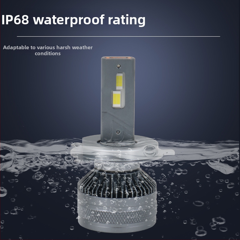Gao Yang visokoučinkovite LED automobilske lampe s dvostrukim bakrenim cijevima — univerzalna kompatibilnost H1/H4/H7/H11/9005/9006, 100W, 12-24V, 9800LM, IP68, 50.000h