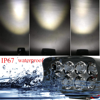 Мотоциклет LED фар COB, 12-80V, 1500 lm, 36W, водоустойчив